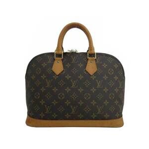 Louis Vuitton Monogram Alma Handbag Brown Canvas